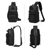 Gray Black Anti-Theft Backpack Waterproof Sling Backpack Travel Backpack Australia Daypack