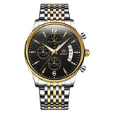 Men'S Watch Business Watch Sports Watch Multifunctional Watch Quartz Watch - Black - Size Man
