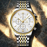 Men'S Watch Business Watch Sports Watch Multifunctional Watch Quartz Watch - Black - Size Man