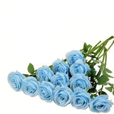 Artificial Silk Roses 25-Piece Bouquet Wedding Decorations Family Gathering - Red - Size L In Australia - Darrahopens