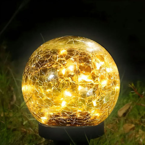 Outdoor Globe Led Garden Lights Pathway Lighting Garden Illumination Lawn - Multi-color - Size 1 In Australia - Darrahopens