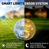 Outdoor Globe Led Garden Lights Pathway Lighting Garden Illumination Lawn - Multi-color - Size 2