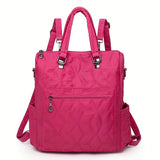 Fashionable Backpack Dual Strap Backpack Travel Backpack Daily Use Backpack - Black - Size 36-34-14