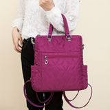 Fashionable Backpack Dual Strap Backpack Travel Backpack Daily Use Backpack - Blue - Size 36-34-14