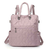 Fashionable Backpack Dual Strap Backpack Travel Backpack Daily Use Backpack - Gray - Size 36-34-14