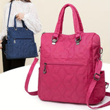 Fashionable Backpack Dual Strap Backpack Travel Backpack Daily Use Backpack - Purple - Size 36-34-14