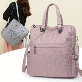 Fashionable Backpack Dual Strap Backpack Travel Backpack Daily Use Backpack - Rose - Size 36-34-14