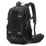 Hiking Backpack 35L Backpack Travel Backpack Outdoor Backpack Royal Mountain - Black - Size M