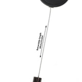 2pcs Retractable Phone Tether, Outdoor Anti-Theft Retractables Phone Lanyard,Phone Lanyard With Secure Locking Clip and 360° Anti-Tangle Design for Travel Hiking Skiing