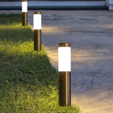 Solar LED Garden Pathway Light Black Cool White Outdoor Landscape Lamp Waterproof with Automatic Light Sensor for Yard Walkway Driveway 1 Pack In Australia - Darrahopens