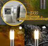 Solar LED Garden Pathway Light Silvery warm light Outdoor Landscape Lamp Waterproof with Automatic Light Sensor for Yard Walkway Driveway 1 Pack