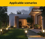 Solar LED Garden Pathway Light Silvery warm light Outdoor Landscape Lamp Waterproof with Automatic Light Sensor for Yard Walkway Driveway 1 Pack