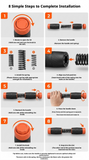 Adjustable wrist grip resistance bar In Australia - Darrahopens