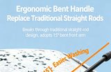 Three section telescopic bending rod does not damage the car paint, wiping and washing the car brush In Australia - Darrahopens