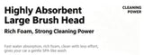 Three section telescopic bending rod does not damage the car paint, wiping and washing the car brush