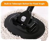 Three section telescopic bending rod does not damage the car paint, wiping and washing the car brush