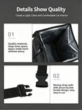 Foldable Waterproof Car Seat Back Organizer Bag,large size