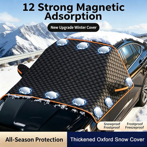 Winter car anti freezing and snow blocking front windshield snow cover In Australia - Darrahopens