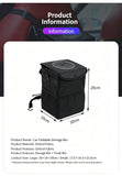 Foldable Waterproof Car Seat Back Organizer Bag,Trumpet