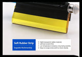 Multi-functional retractable snow and ice removal shovel for cars [with safety hammer]