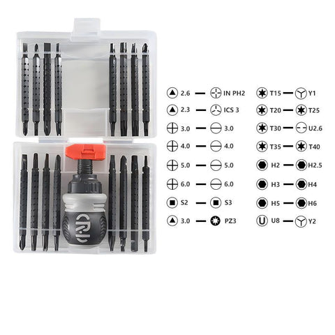 34 in one ratchet screwdriver set (boxed) In Australia - Darrahopens