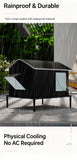 Winter removable and washable cold resistant outdoor pet nest,Without ice box