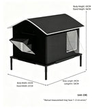 Winter removable and washable cold resistant outdoor pet nest,With ice box,With ice box