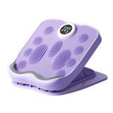 Foldable timing multi gear adjustable inclined pedal calf stretching massager,purple In Australia - Darrahopens