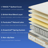 Audreamy Kaveno Kids Mattress Latex King Single