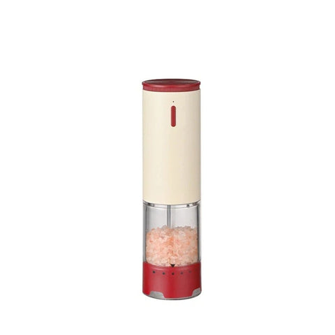 Pepper grinder set, stainless steel salt and pepper grinder, with adjustable grinder design spice shaker (red) In Australia - Darrahopens