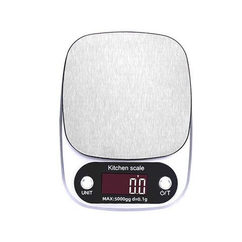Food Kitchen Scale Digital Weight Grams and Oz，Professional Small Digital Kitchen Food Scales 10000/1gfor Weight Loss（battery-powered version）