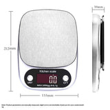 Food Kitchen Scale Digital Weight Grams and Oz，Professional Small Digital Kitchen Food Scales 10000/1gfor Weight Loss（battery-powered version）