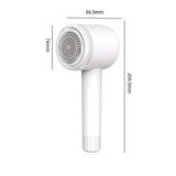 2-in-1 hair ball trimmer USB dual charging handheld sweater shaver multifunctional portable hair remover（white）