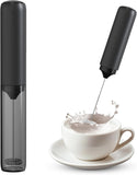 Portable Travel Frother with Case Mini - Rechargeable Handheld Milk Frother with Cover - Coffee Mixer Wand - Wisking Tool Electric Whisk - Coffee Stirrers Electric Whisker -(Black) In Australia - Darrahopens
