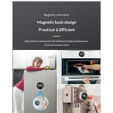 Rotating Timer  Magnetic Sticker Student Learning Reminder Time Management Alarm Clock Timer Cooking Charging Timer（white） In Australia - Darrahopens