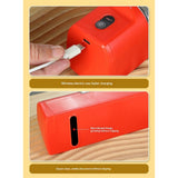 Electric Knife Sharpener, Professional Kitchen Knife Sharpener for Home Use, of Coarse Sharpening & Fine Polishing, Dust Collection Box for Easy Cleaning