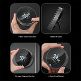 Rechargeable Magnetic Kitchen Timer, LED Countdown/Count-Up Timer, Supports USB Charging, Perfect for Kitchen Cooking, Studying, and Fitness