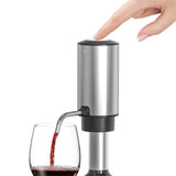 Wine Aerator Electric Wine Decanter Automatic Wine Aerator, Wine Dispenser with USB Rechargeable for Wine enthusiasts & own use (Stainless steel)
