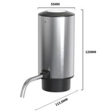 Wine Aerator Electric Wine Decanter Automatic Wine Aerator, Wine Dispenser with USB Rechargeable for Wine enthusiasts & own use (Stainless steel)