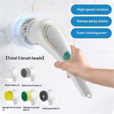 Spin Power Scrubber, Power Spin Scrubber, Electric Spin Scrubber, Multifunctional Spin Power Scrubber,Suitable for Kitchen, Sink, Bathroom In Australia - Darrahopens