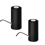 2 pack Water Dispenser for 5 Gallon Bottle,Portable Water Bottle Pump with USB Charging,Automatic Switch Electric Portable Water Dispenser for Home Kitchen Room Camping, Black In Australia - Darrahopens
