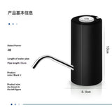 2 pack Water Dispenser for 5 Gallon Bottle,Portable Water Bottle Pump with USB Charging,Automatic Switch Electric Portable Water Dispenser for Home Kitchen Room Camping, Black