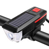 Bike Headlight, Solar Powered Bike Lights, Smart Bicycle Front Light, LED Flashing for Bicycle Cycling Lamp Safety Warning Light In Australia - Darrahopens