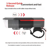 Bike Headlight, Solar Powered Bike Lights, Smart Bicycle Front Light, LED Flashing for Bicycle Cycling Lamp Safety Warning Light In Australia - Darrahopens