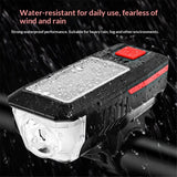 Bike Headlight, Solar Powered Bike Lights, Smart Bicycle Front Light, LED Flashing for Bicycle Cycling Lamp Safety Warning Light In Australia - Darrahopens