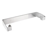 ONE Hand Tear Paper Towel Holder Under Cabinet Adhesive Installation stainless steel Paper Towel Holder (Silver) In Australia - Darrahopens