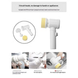 Electric Spin Scrubber - Cordless Handheld Cleaning Brush, for Kitchen Sink, Bathroom Tile, Stovetop, Glass, Car Detailing