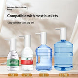 Electric Drinking Portable Water Dispenser, Universal USB Charging Water Bottle Pump for 2-4 Gallon  (White)