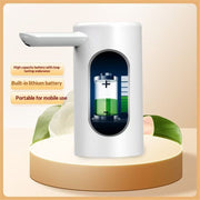 Electric Drinking Portable Water Dispenser, Universal USB Charging Water Bottle Pump for 2-4 Gallon  (White)