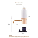 Electric Wine Aerator, Modern Wine Aerator, Electric Wine Dispenser, Wine Pump, Automatic Wine Pourer, Re-chargeable, Wine Gifts, Valentines Day Gift for Her